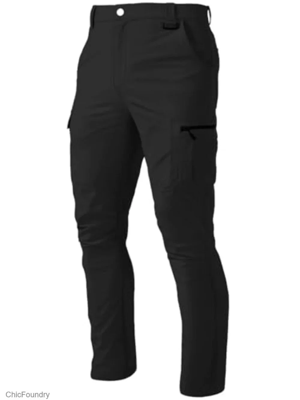Men's Hiking Cargo Pants Water Resistant Quick Dry Lightweight 6 Pockets UPF 50+